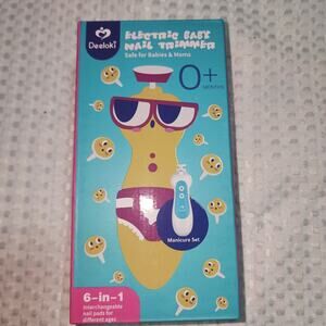 DEELOKI NWT ELECTRIC BABY NAIL TRIMMERS